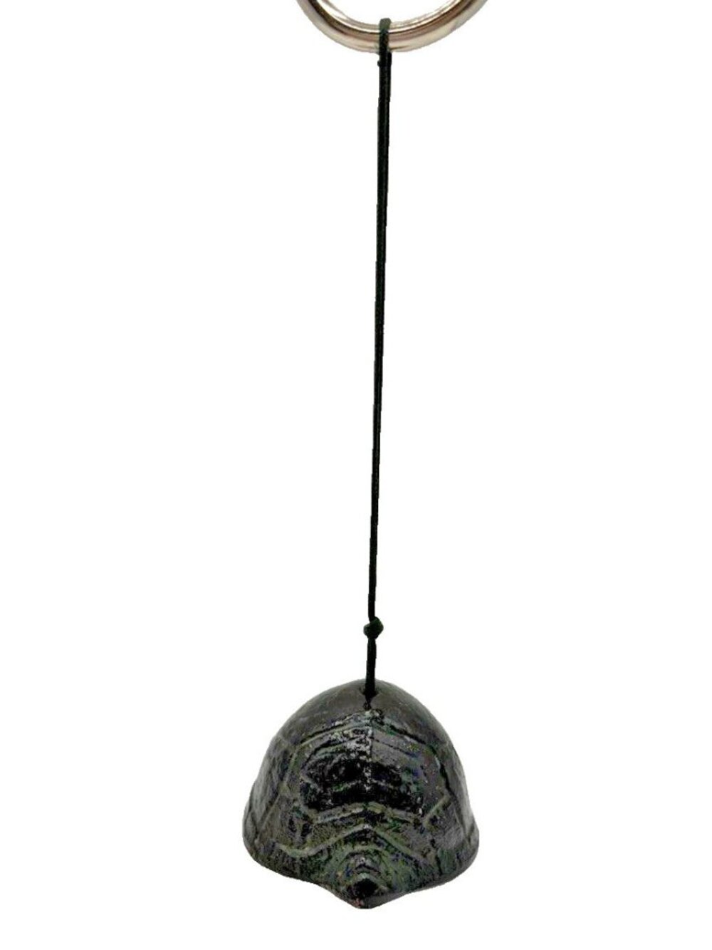 Japanese Modern Cast Iron Wind Chime Turtle Design Asian Garden Decor Garden